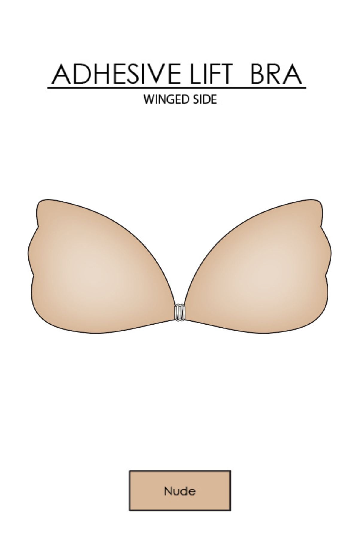 Adhesive Winged Bra