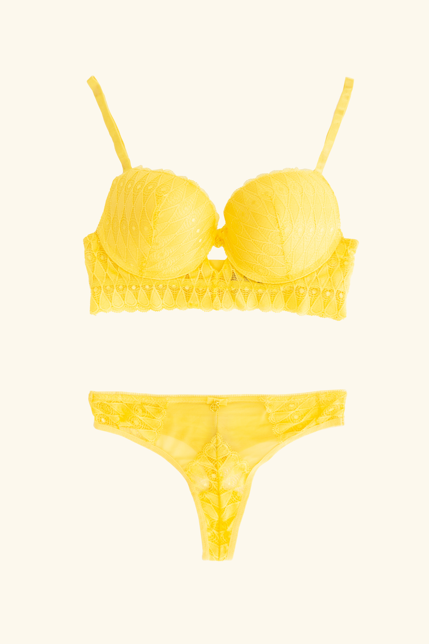 Golden Hour Lace Bra Set