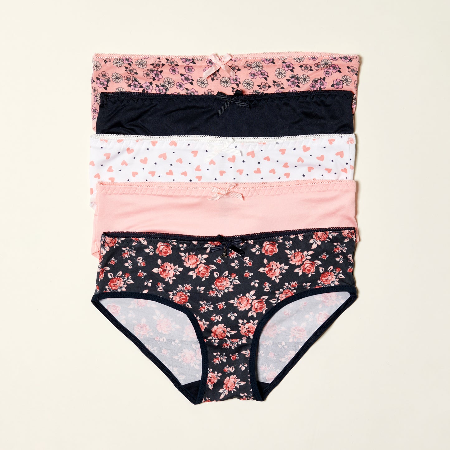 5 Pack Printed Panties Madeformelons 